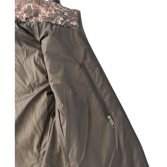 Patagonia Women’s W’s Down With It Vest Goose Down Puffer S Brown Zip Up Hood - Picture 14 of 14